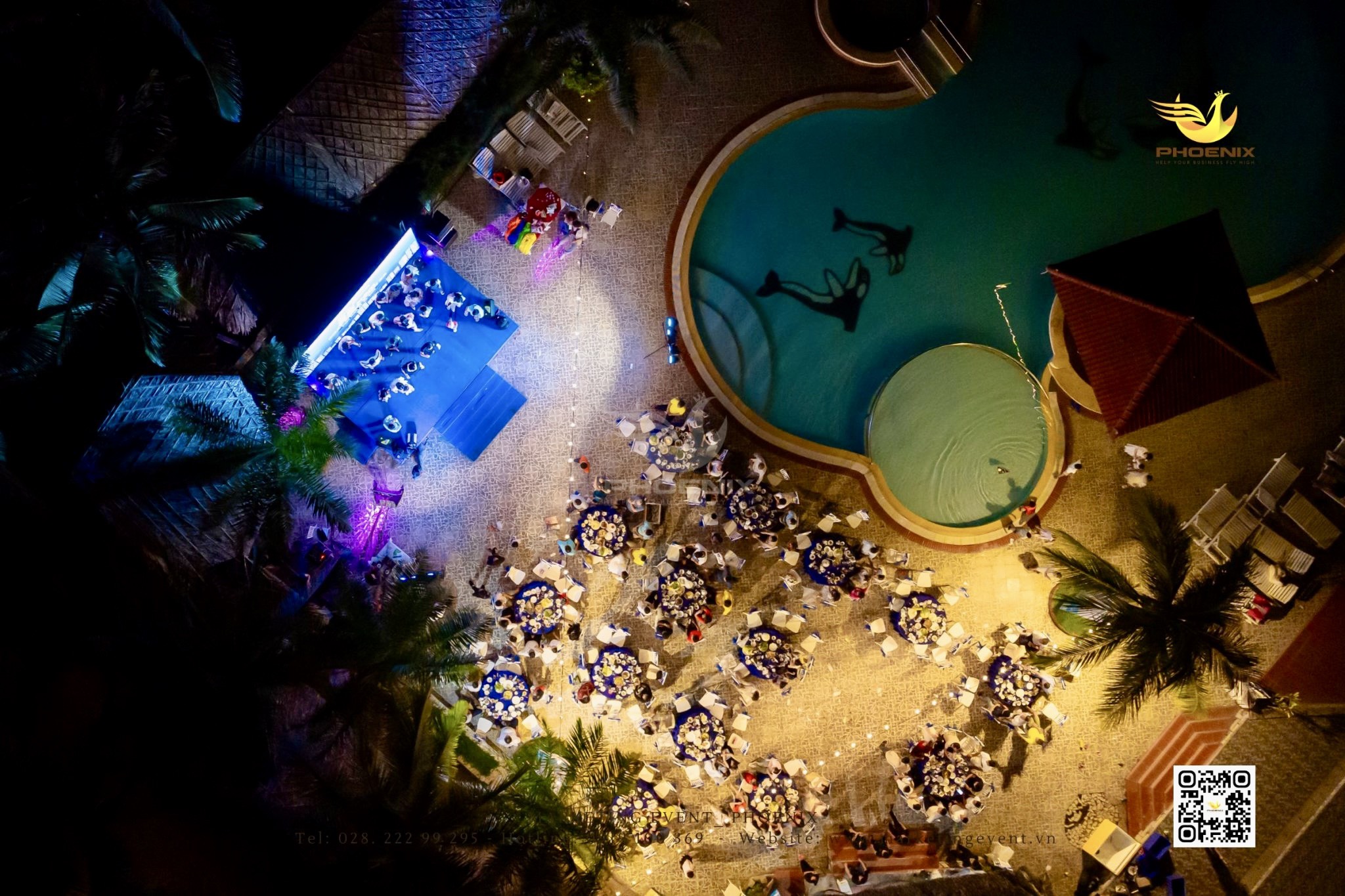 Sân khấu gala dinner
